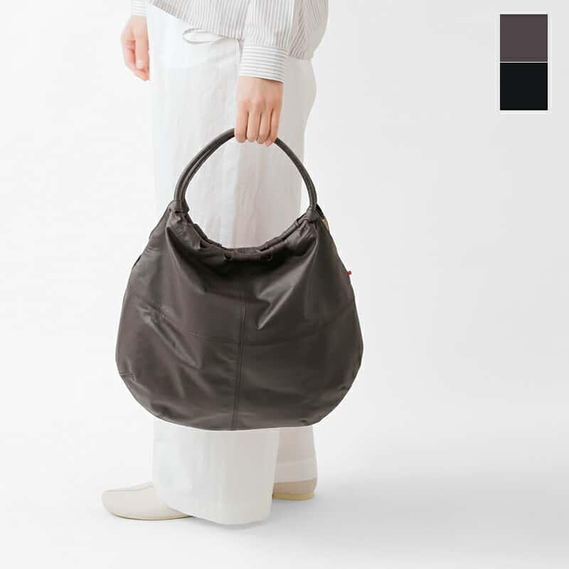 Permanent Age パーマネントエイジ ホースレザーラウンドトートバッグ