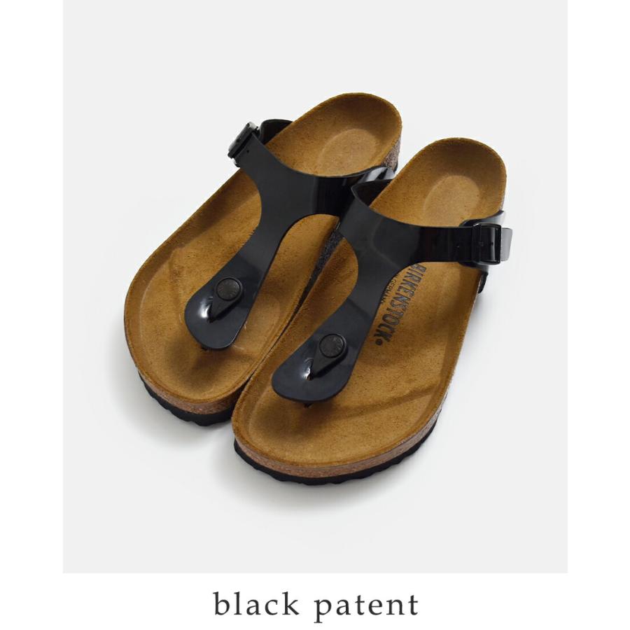 958 ビルケンシュトック　Gizeh  24.5  新品 BIRKENSTOCK（ビルケンシュトック） ギゼ ビルコフロー パテントレザー