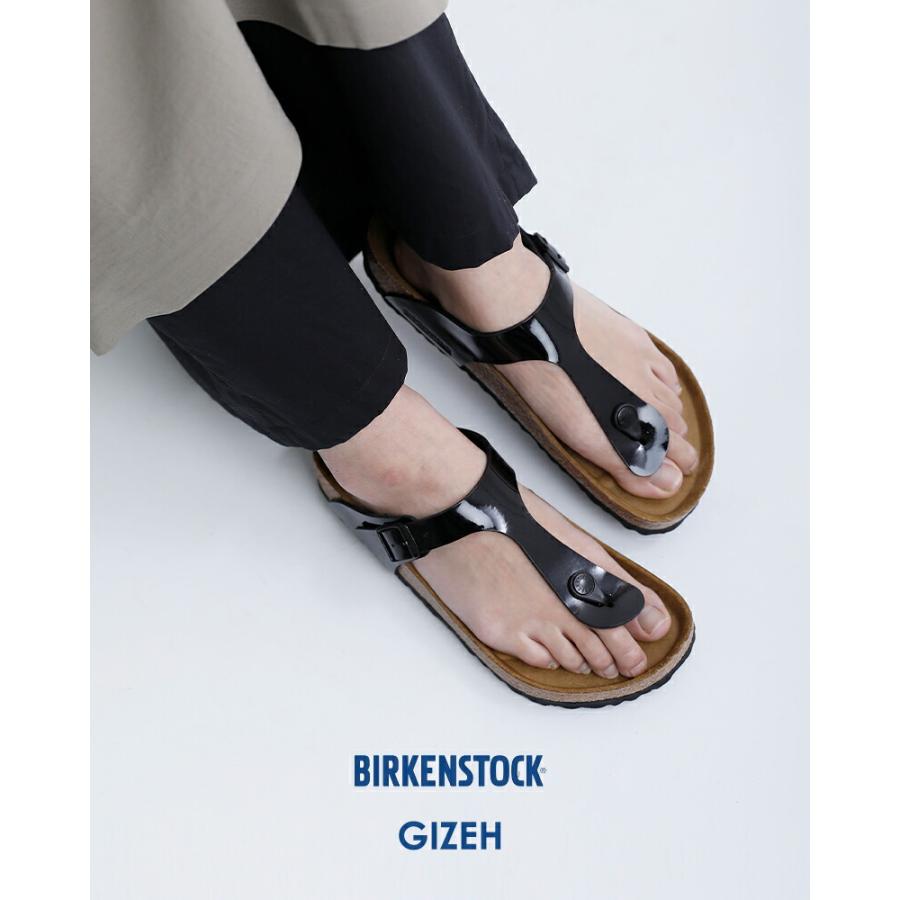 BIRKENSTOCK（ビルケンシュトック） ギゼ ビルコフロー パテントレザー