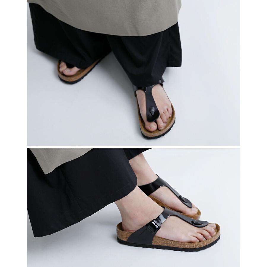 958 ビルケンシュトック　Gizeh  24.5  新品 BIRKENSTOCK（ビルケンシュトック） ギゼ ビルコフロー パテントレザー