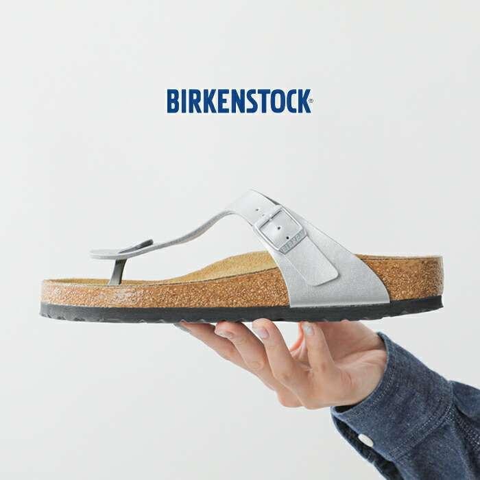 未使用 ビルケンシュトック ギゼ トング サンダル 希少デザイン ボタニカル BIRKENSTOCK（ビルケンシュトック） ギゼ ビルコフロー メタリック
