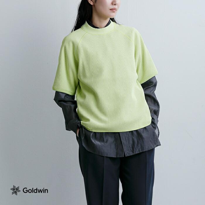 GOLDWIN（ゴールドウイン） ワッフル ライト モックネック Tシャツ WF