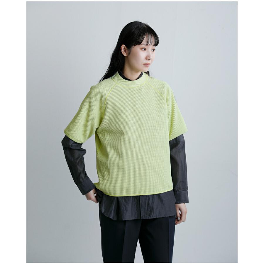 GOLDWIN（ゴールドウイン） ワッフル ライト モックネック Tシャツ WF