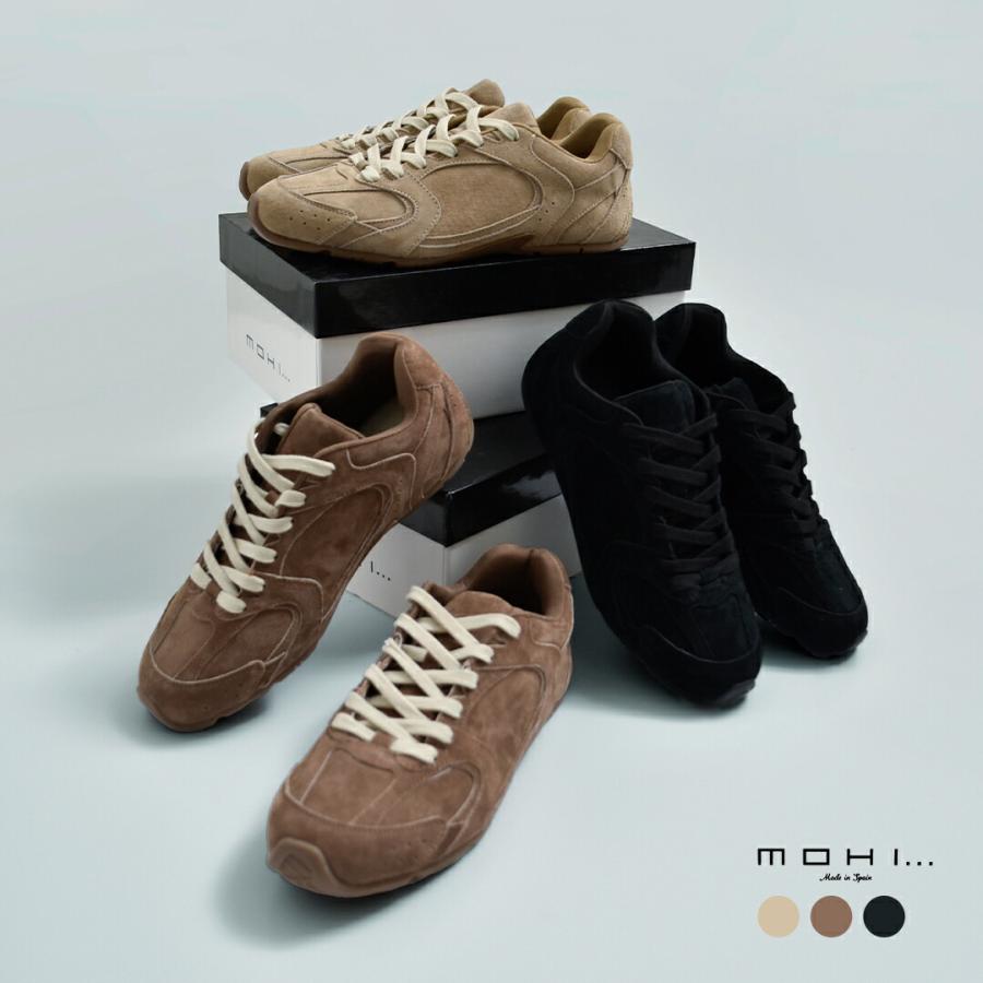 MOHI（モヒ） オールスエード スニーカー gu3-713-11-af レディース 春