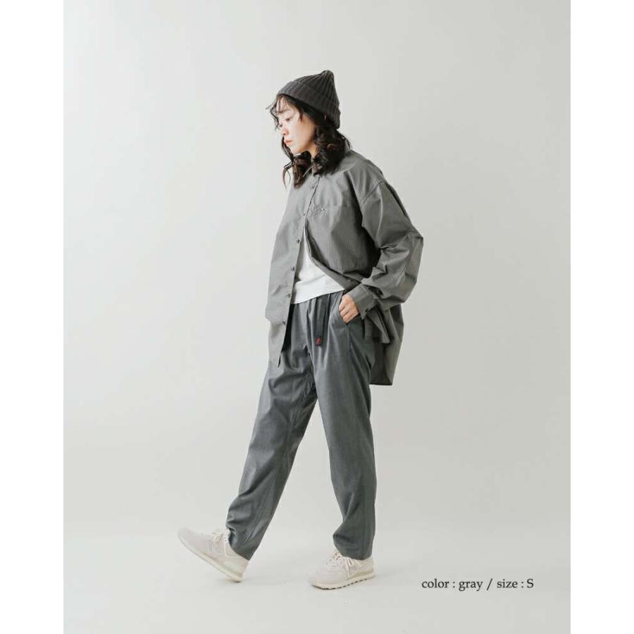 新品 Gramicci ギャバジンイージーテーパードパンツ GRAY XS Gramicci グラミチ / STRETCH GABARDINE EASY TAPERD PANT