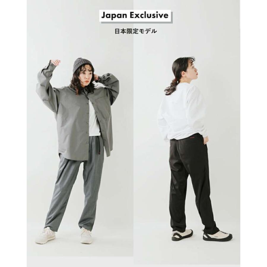 新品 Gramicci ギャバジンイージーテーパードパンツ GRAY XS Gramicci｜ストレッチ ギャバジン イージー テーパード パンツ