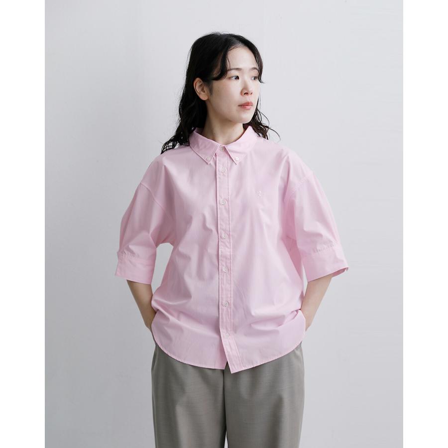 ジムフレックス Gymphlex  コットン 抜け襟 ショート 半袖シャツ gy-b0458hle レディース  春夏海外出荷不可 2026ss新作の画像