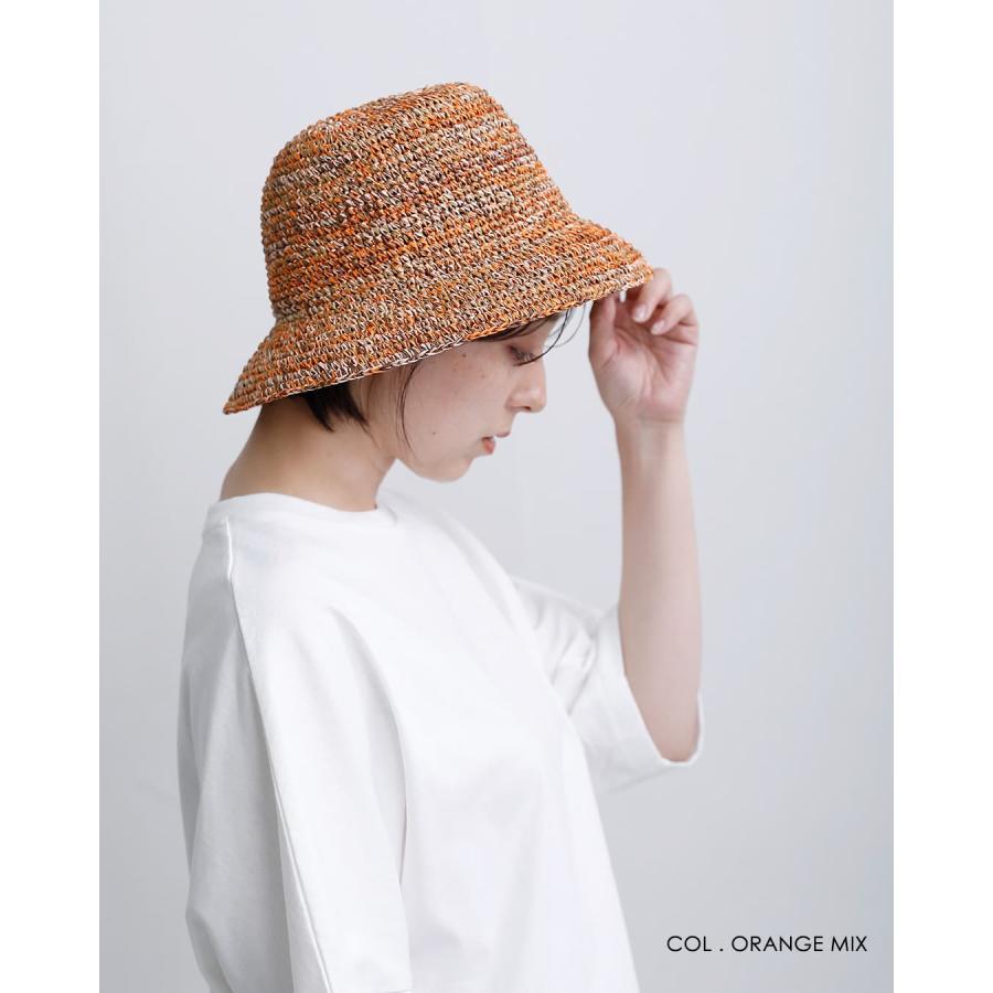 ハロ コモディティー halo commodity  ペーパー コマ細編み ハット Chip Dome Hat h261-422 レディース  春夏 2026ss新作の画像