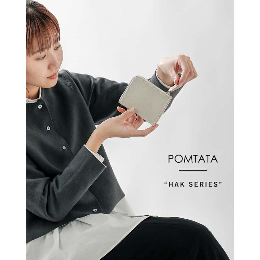 クーポン対象】ポンタタ POMTATA 財布 エンボスレザーLジップ クーポン対象】ポンタタ POMTATA 財布 エンボスレザーLジップ