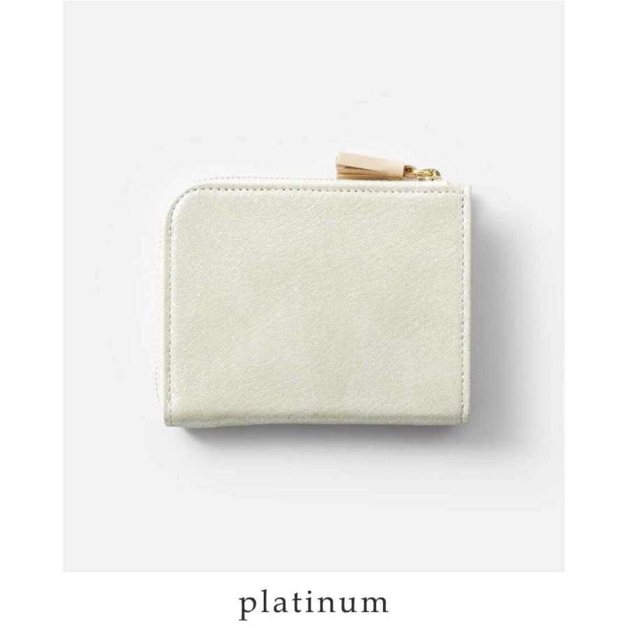 ポンタタ POMTATA 財布 エンボスレザーLジップショートウォレット HAK