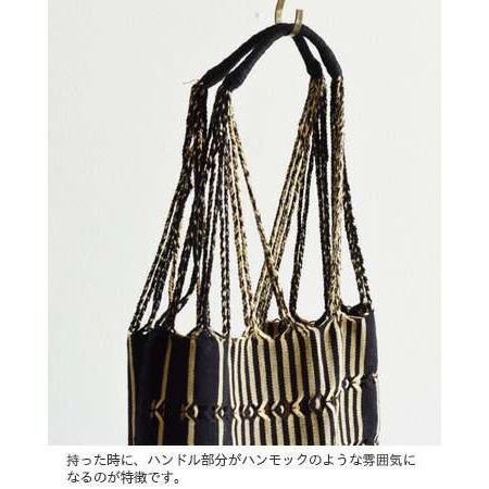 Letra（レトラ） コットン 紐編み ハンモック バッグ hammock-bag 