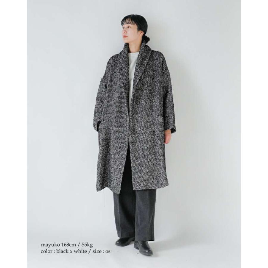 Honnete（オネット） セール【30%OFF】オネット ウール ショールカラー