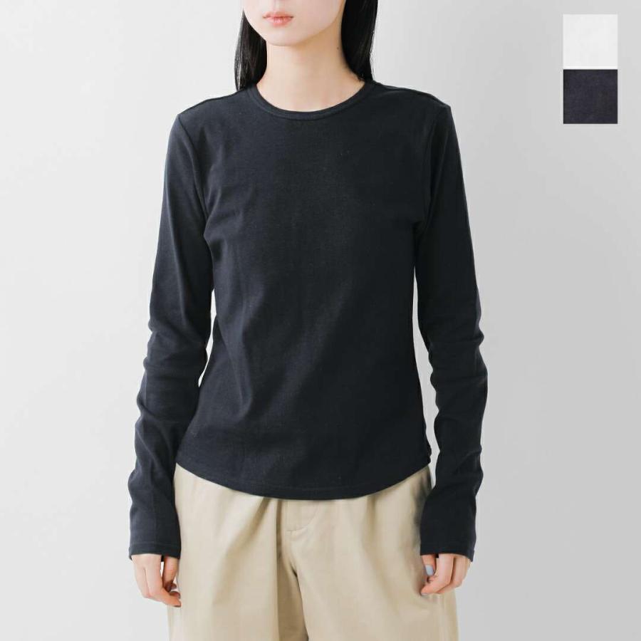 ヘインズ Hanes  コットン ロングスリーブ クルーネック プルオーバー hw4-c103  レディース 2025aw新作 | Hanes