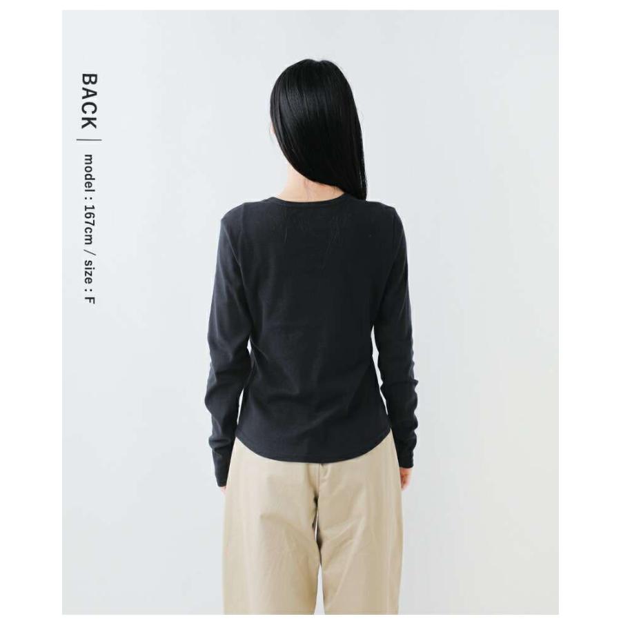 ヘインズ Hanes  コットン ロングスリーブ クルーネック プルオーバー hw4-c103  レディース 2025aw新作 | Hanes | 13