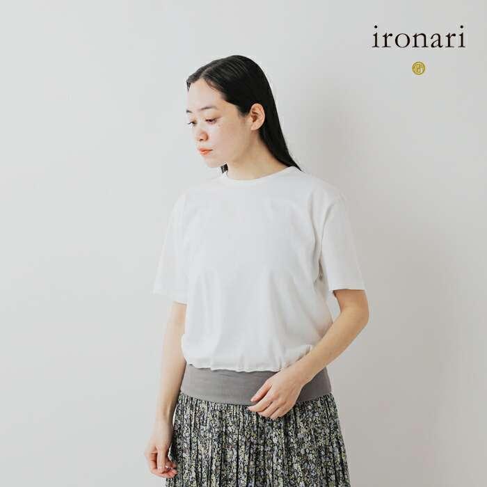 イロナリ ironari  Tシャツ Can tee i-25502a-b  レディースの画像