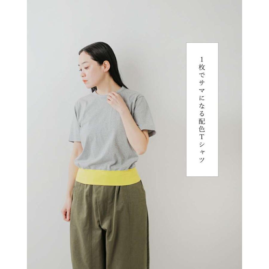 イロナリ ironari  Tシャツ Can tee i-25502a-b  レディースの画像