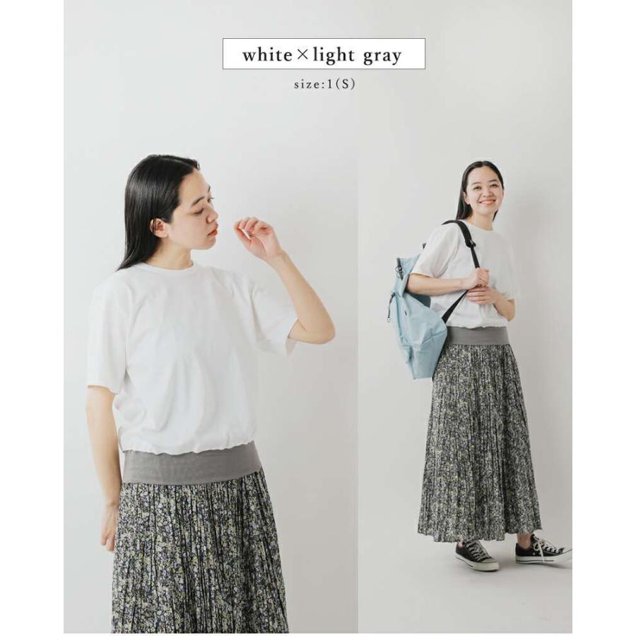イロナリ ironari  Tシャツ Can tee i-25502a-b  レディースの画像