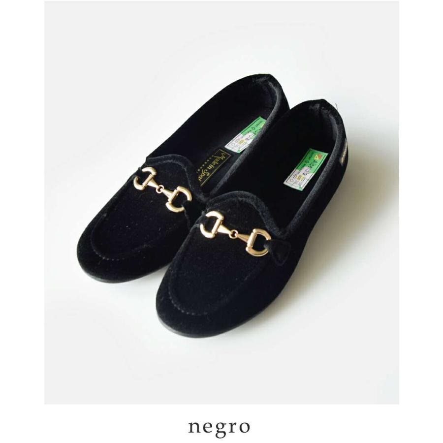 ALBEROLA（アルベローラ） aranciato別注 ベロア ビット ローファー