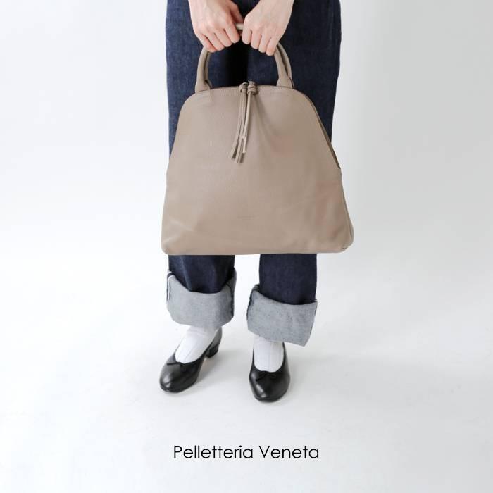 PELLETTERIA VENETA ペレッテリアベネタ ドーム型ハンドバッグ 