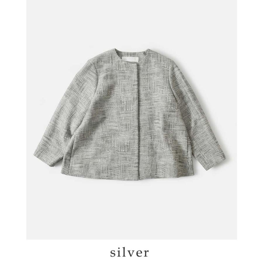 nooy ヌーイ イタリアンジャガード ケープ ジャケット itajk01【サイズ