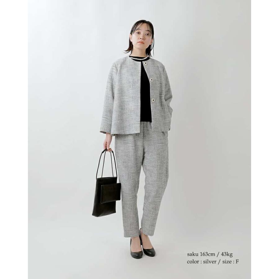 nooy ヌーイ イタリアンジャガード フラップ ジャケット　定価50600円 nooy ヌーイ イタリアンジャガード ケープ ジャケット itajk01