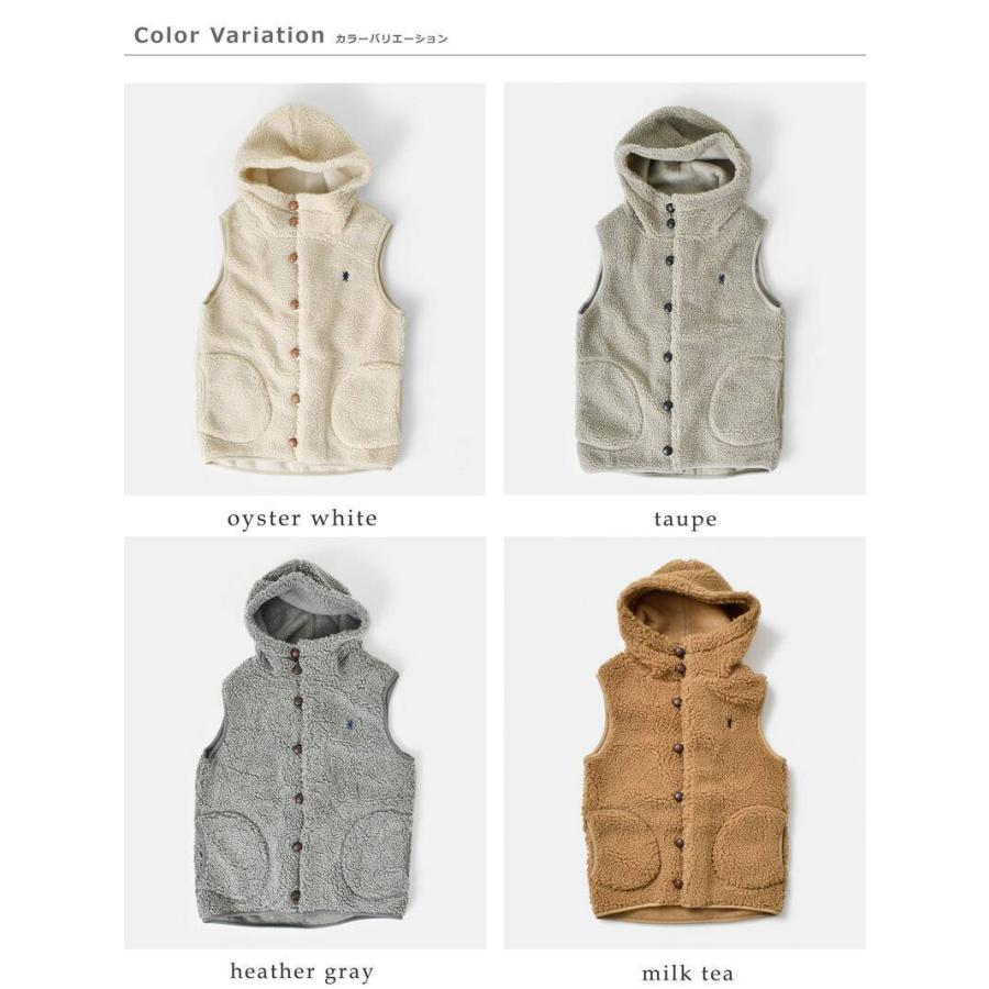 Gymphlex ジムフレックス くるみボタンボアベスト J 1069plサイズ カラー交換初回無料 aw新作 J 1069pl Aranciato 通販 Yahoo ショッピング