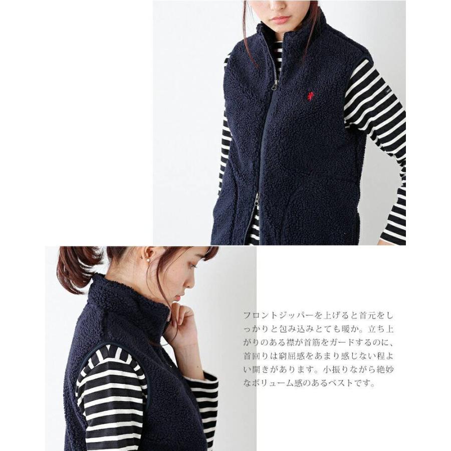 Gymphlex ジムフレックス ハイネックジップアップボアベスト J 1252pl J 1252pl Aranciato 通販 Yahoo ショッピング