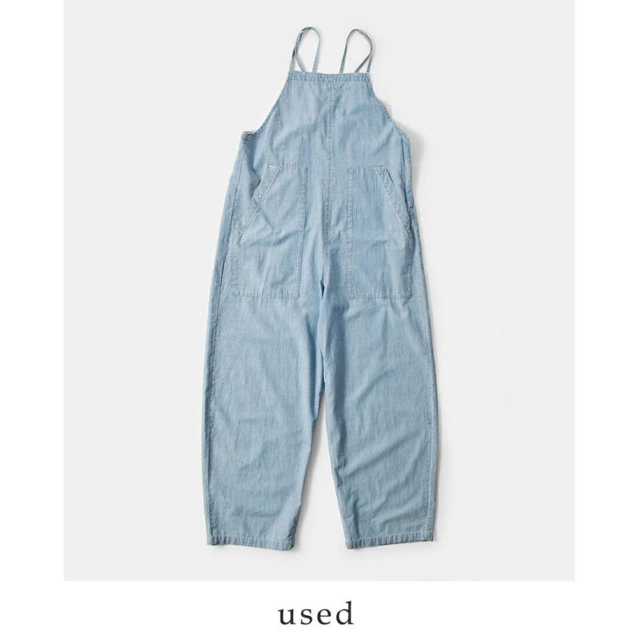 【新品未使用】johnbullネイビーコットンリネンサロペット/Mサイズ コットンリネンサロペット - JOHNBULL - weeksdays