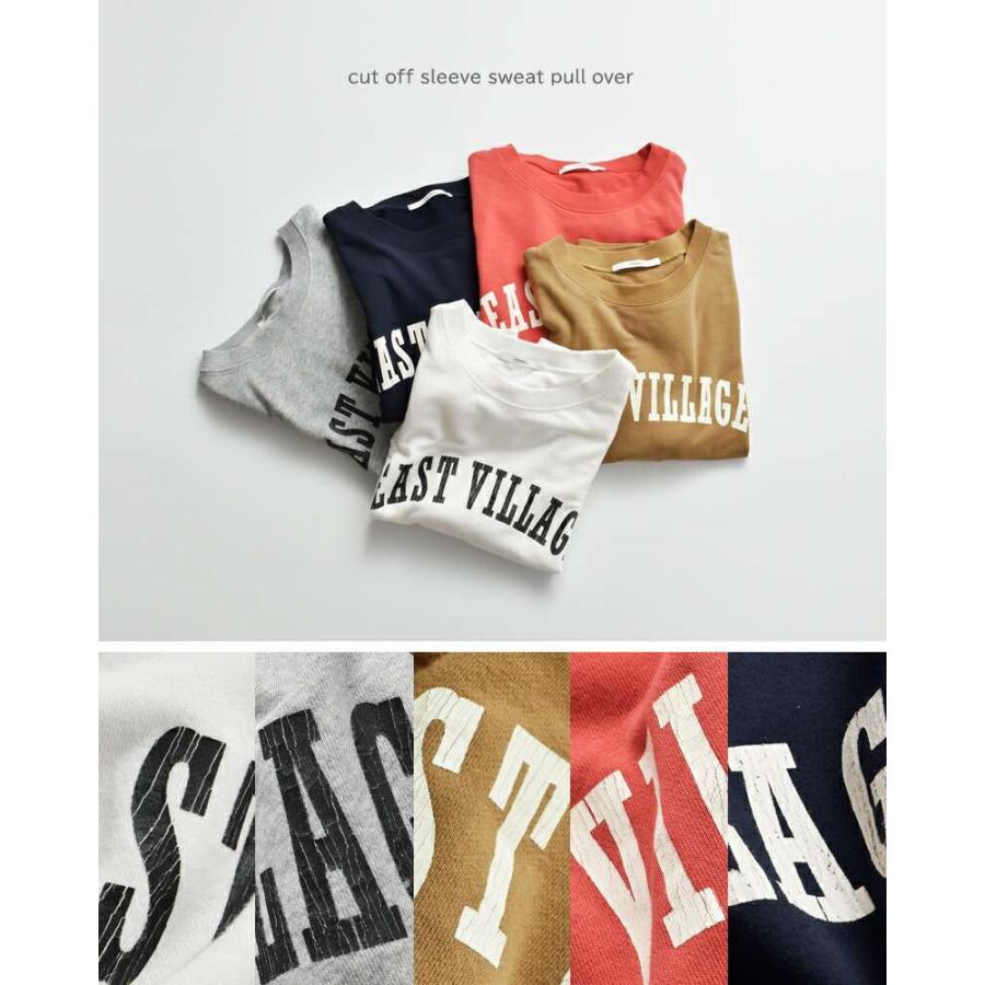 Johnbull ジョンブル コットン カットオフスリーブ スウェット