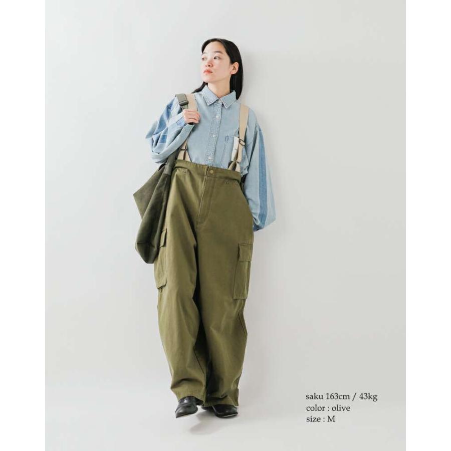 Johnbull（ジョンブル） コットン オーバーサイズ MIL サロペット