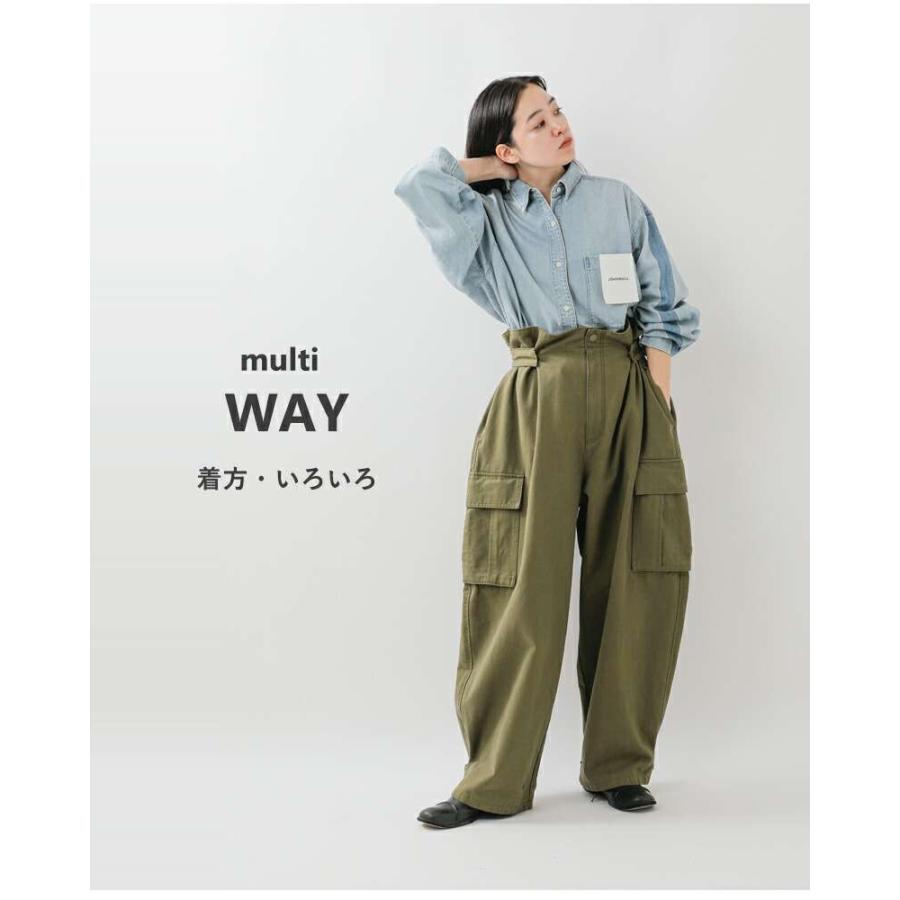 Johnbull（ジョンブル） コットン オーバーサイズ MIL サロペット