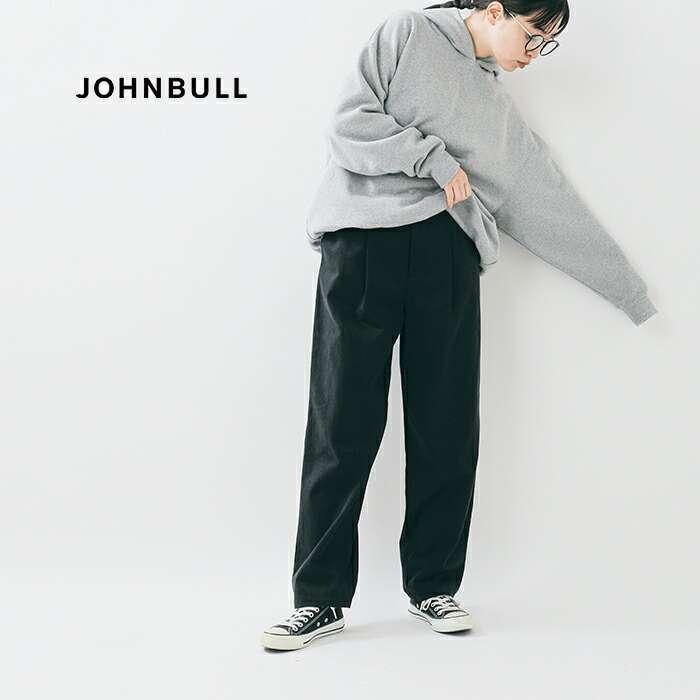 Johnbull ジョンブル  ライトモールスキン タック イージーパンツ jl254p04-yo レディース 2025aw新作 ☆☆ クーポン対象 Johnbull（ジョンブル） ライトモールスキン タック イージーパンツ