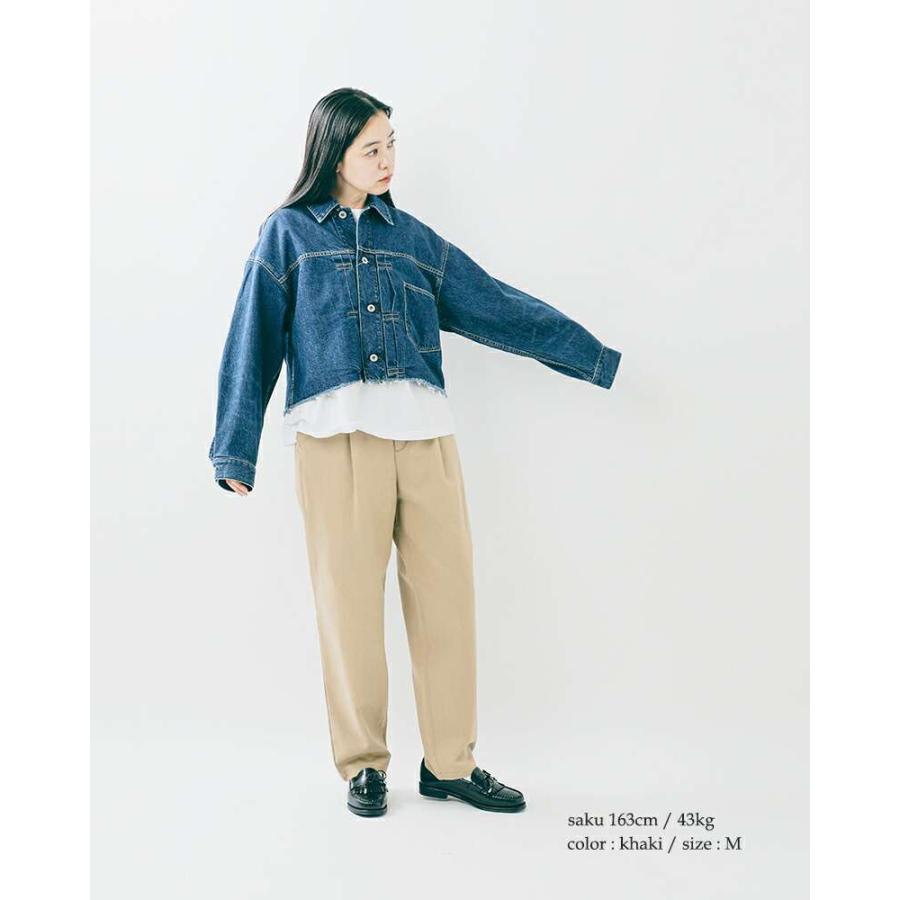 Johnbull（ジョンブル） ライトモールスキン タック イージーパンツ