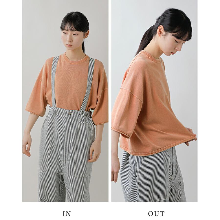 Johnbull（ジョンブル） ドライコットン ピグメント ニット Tシャツ
