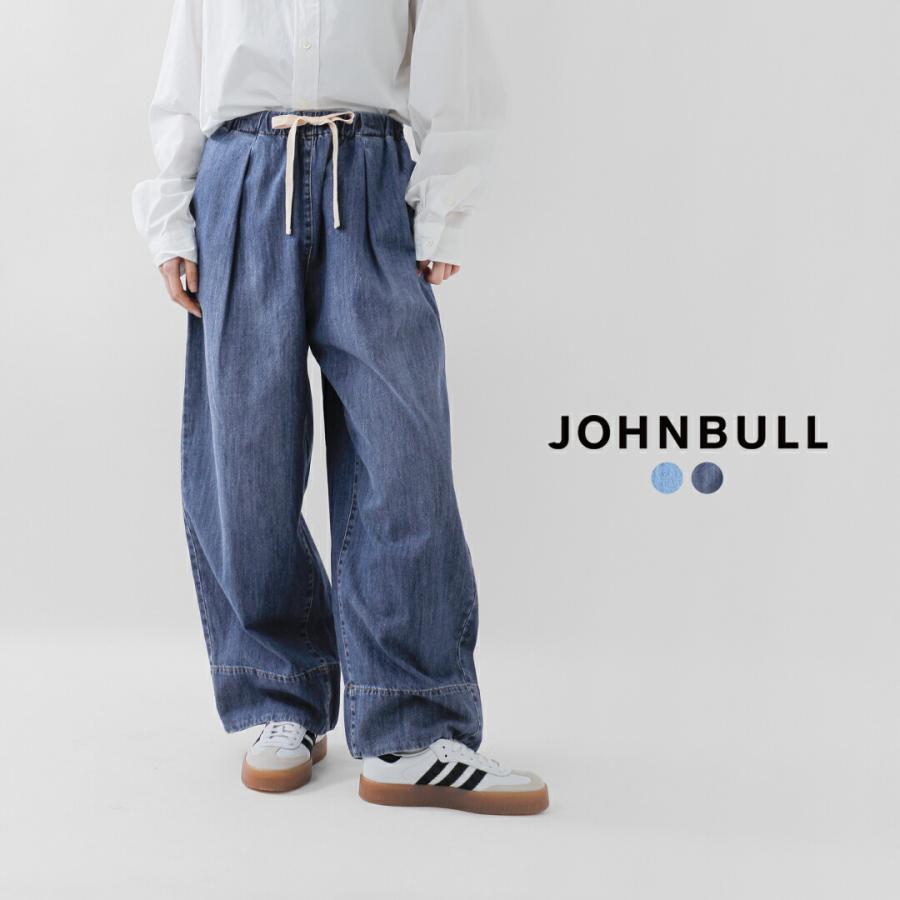 Johnbull（ジョンブル） コットン ライトデニム イージーパンツ