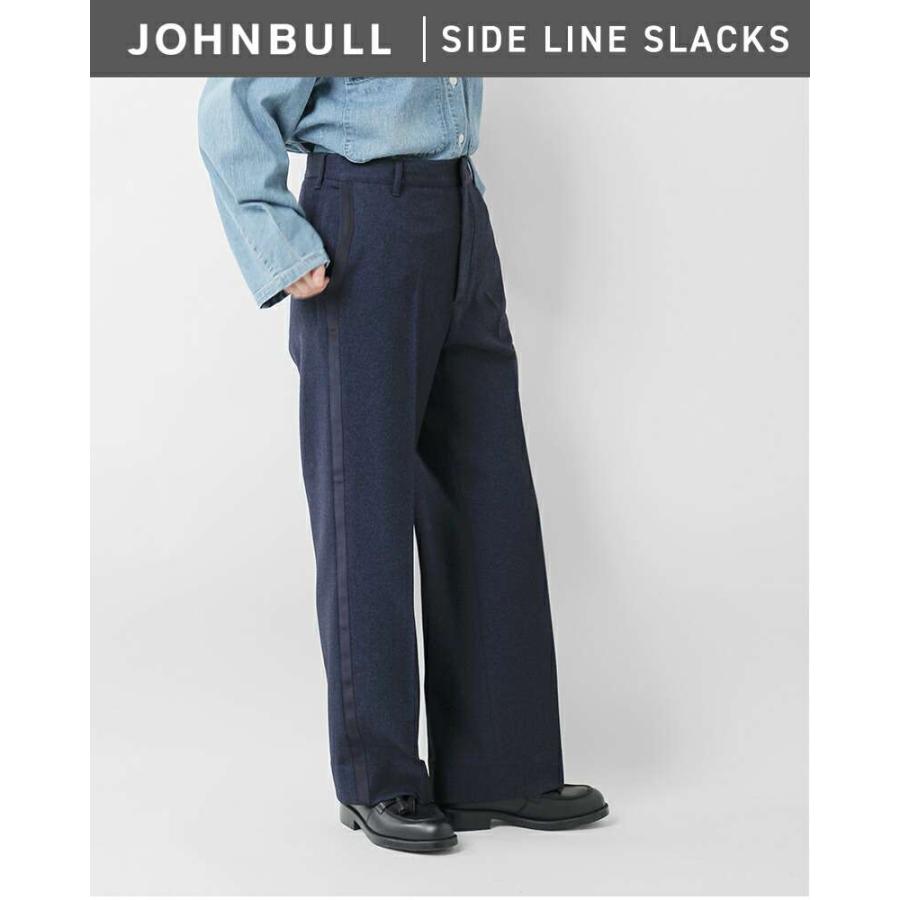 Johnbull 【クーポン対象】ジョンブル サイド ライン スラックス Johnbull 【クーポン対象】ジョンブル サイド ライン スラックス