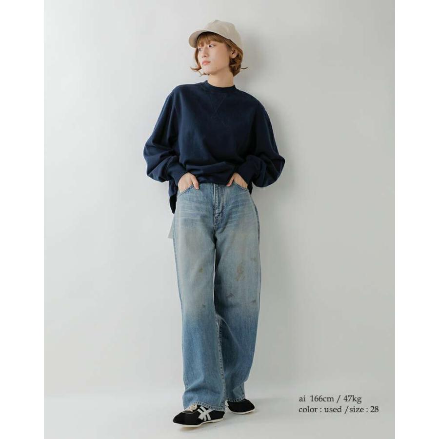 Johnbull（ジョンブル） セルビッチ デニム ワイド ジーンズ jy243p19