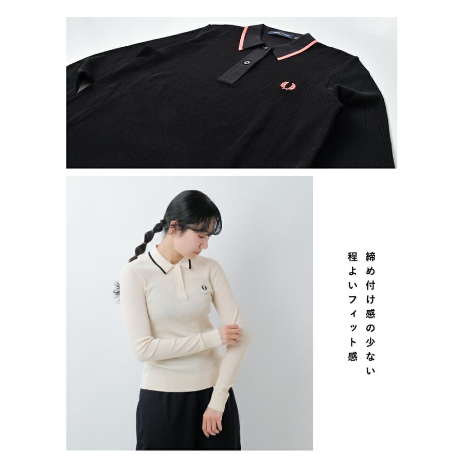 FRED PERRY（フレッドペリー） フレッド ペリー リブ ニット