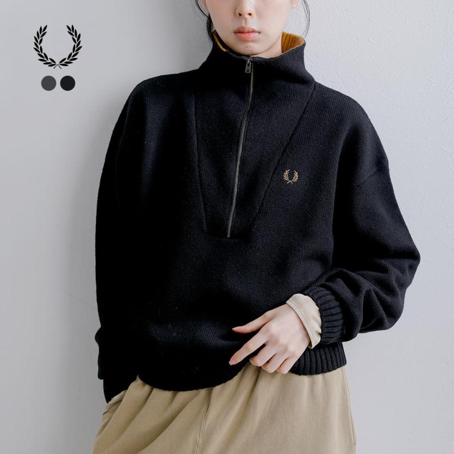 FRED PERRY（フレッドペリー） フレッド ペリー ウール バイカラー