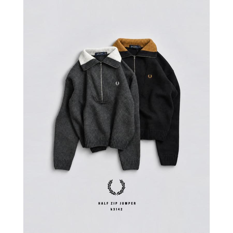 FRED PERRY（フレッドペリー） フレッド ペリー ウール バイカラー