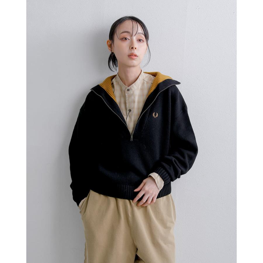 FRED PERRY（フレッドペリー） フレッド ペリー ウール バイカラー