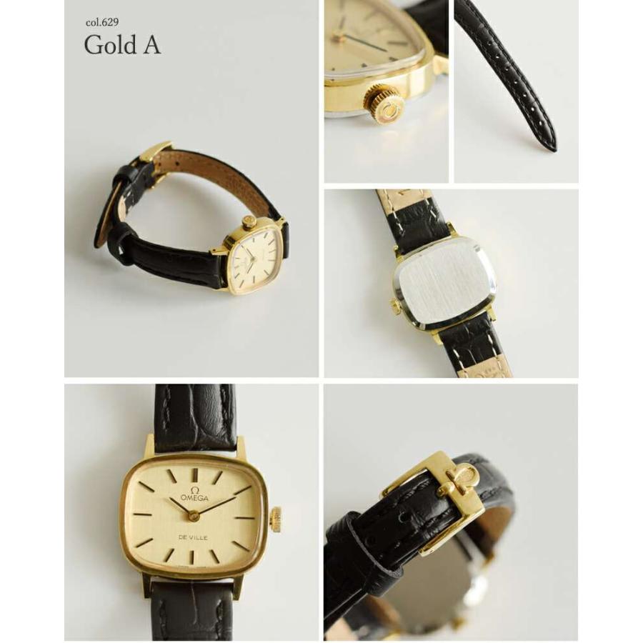 OMEGA オメガ カウレザー ベルト ヴィンテージ ウォッチ 腕時計