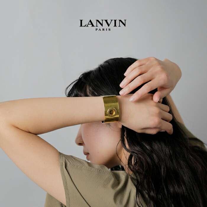LANVIN ランバン ステンレス GP ヴィンテージ ウォッチ 腕時計