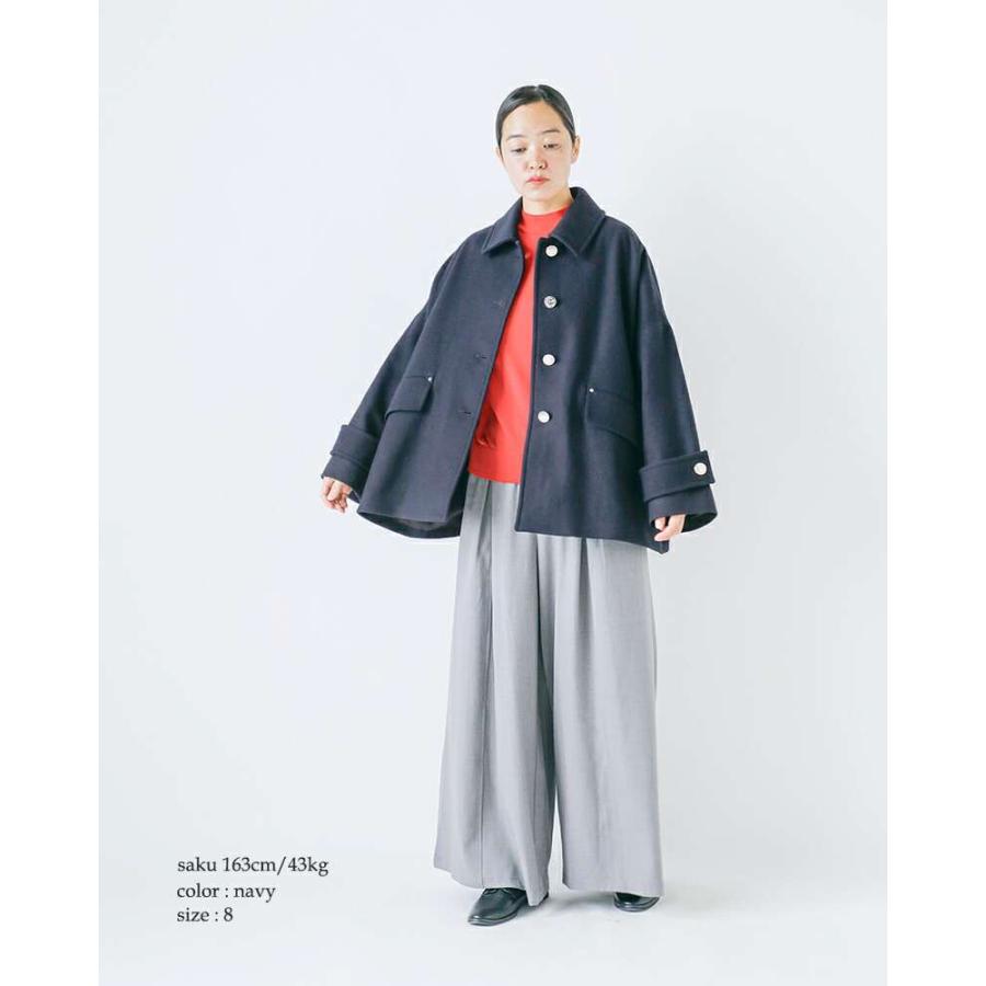 マッキントッシュ　ハンビー　デニム　ジャケット　Aライン　ショートコート　美品 マッキントッシュ ハンビー デニム ジャケット Aライン ショート