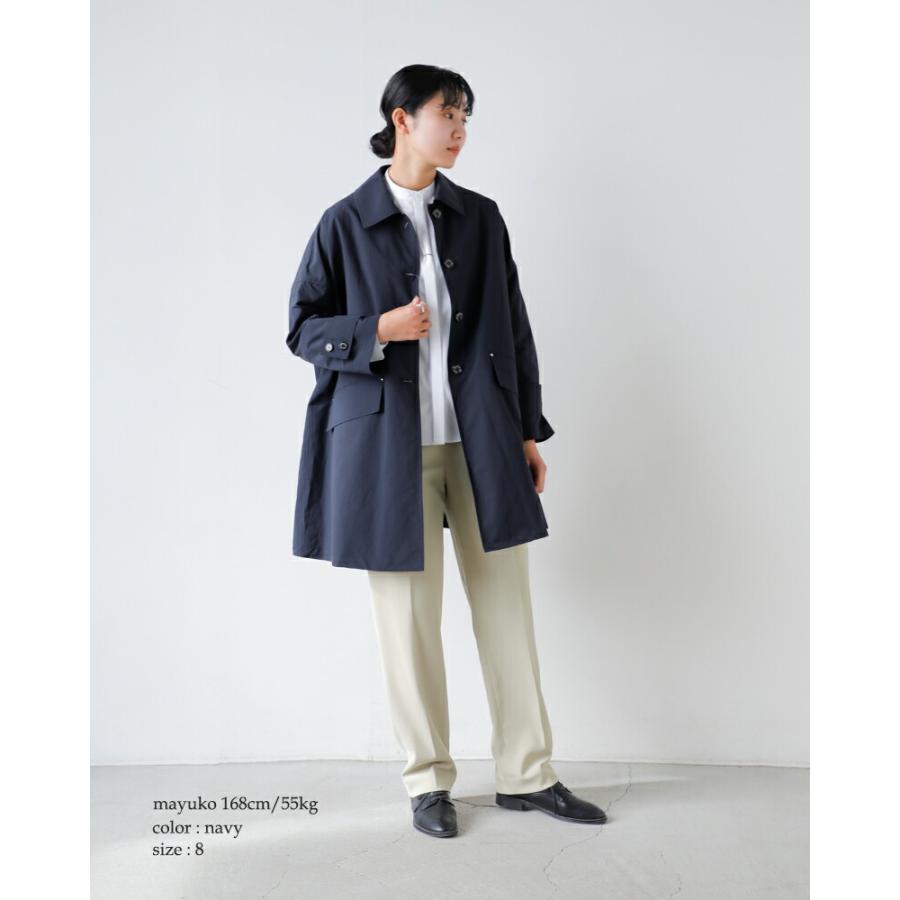 マッキントッシュ HUMBIEハンビー ステンカラーコート 紺 サイズ6 tq9 Mackintosh（マッキントッシュ） ステンカラーコート コート 別注