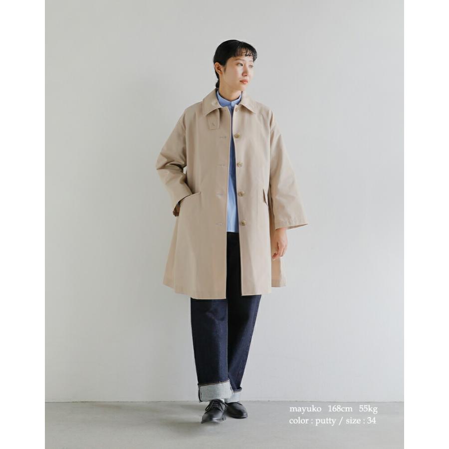 Traditional Weatherwear ベージュ ロングコート Traditional Weatherwear（トラディショナル ウェザーウェア） 撥水