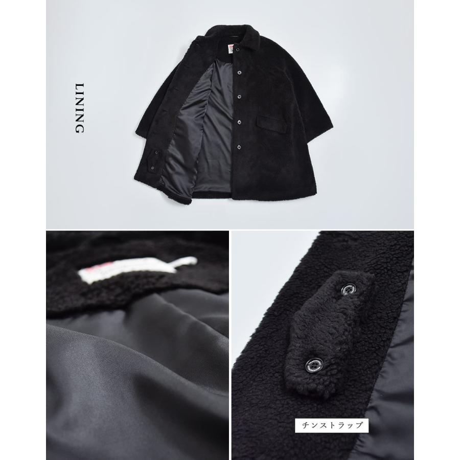 リンナネン【L】高級ファーコート◎ブラック　異素材のダイヤ柄　ロシアンカラクール Traditional Weatherwear（トラディショナル ウェザーウェア
