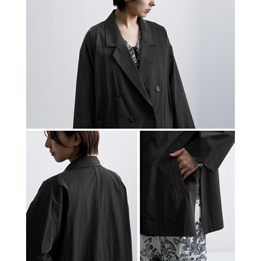 AudreyandJohnWad ブラックジャケット　ドロップショルダー　黒 Audrey and John Wad（オードリーアンドジョンワッド） 【3こ1】セール