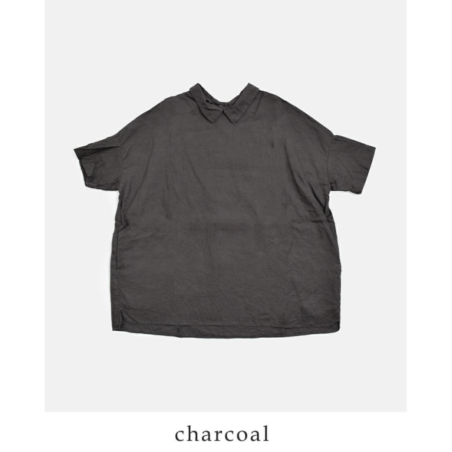 ラボレイトリー Laboratory ラミーリネン ワイド シャツ チュニック ブラウス ORDINARY WIDE SHIRT TUNIC BLOUSE la465 レディース 春夏 2026ss新作の画像