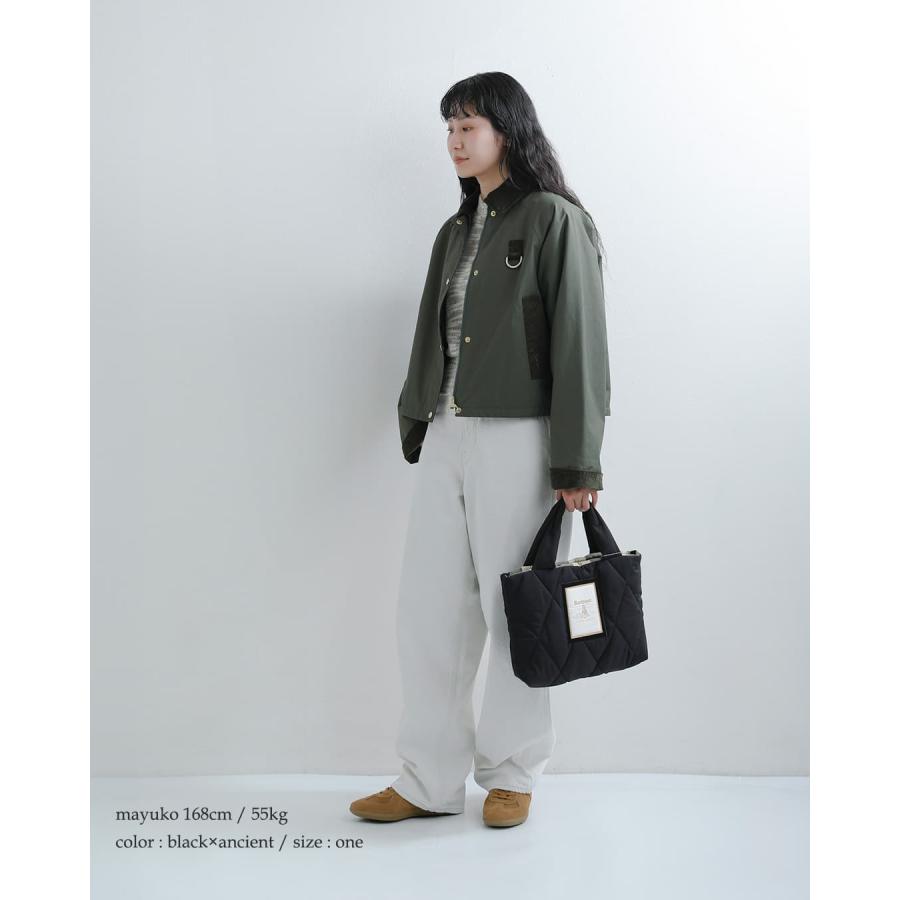 Barbour（バブアー） マライア ミニ キルティング トート バッグ